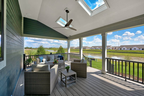 Custom patio cover installation in Houston